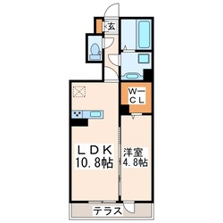 ディアカーサ南高江の物件間取画像